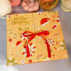 Orangener Blind Box Adventskalender für Neujahr 2025